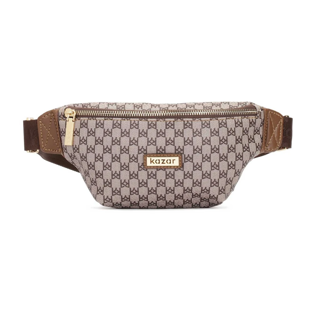 Kazar Stijlvolle monogram heuptas Brown Dames