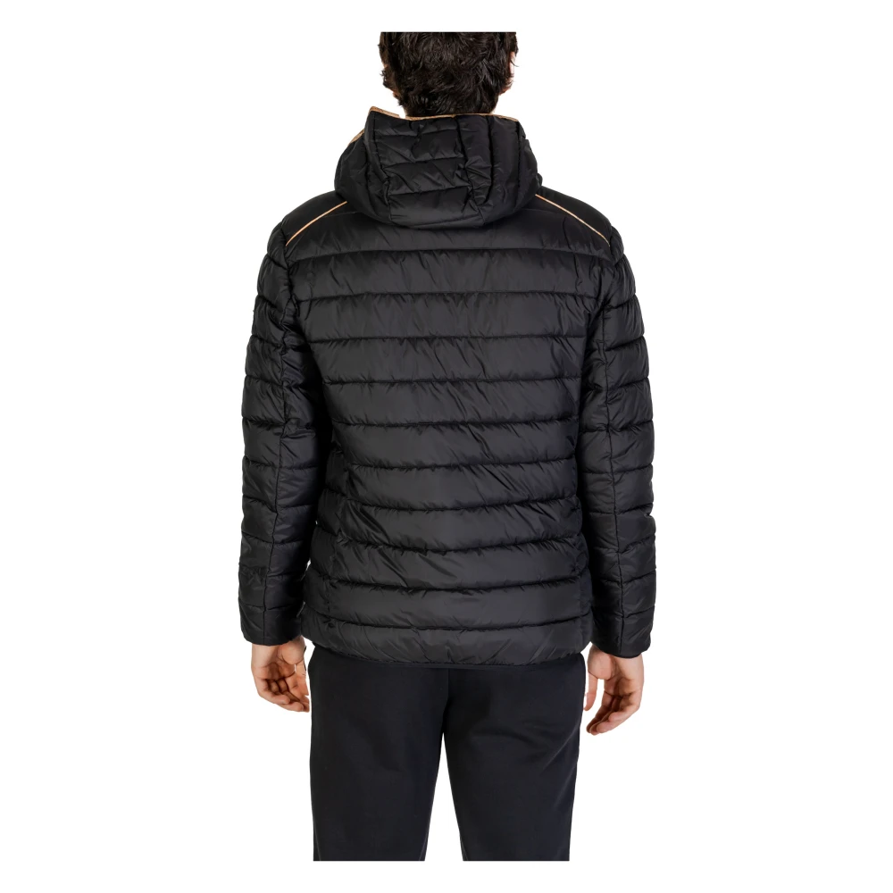 Alviero Martini 1a Classe Zwarte rits capuchonjas Black Heren