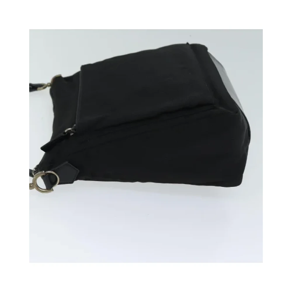 Gucci Vintage Pre-owned Nylon handbags Black Dames
