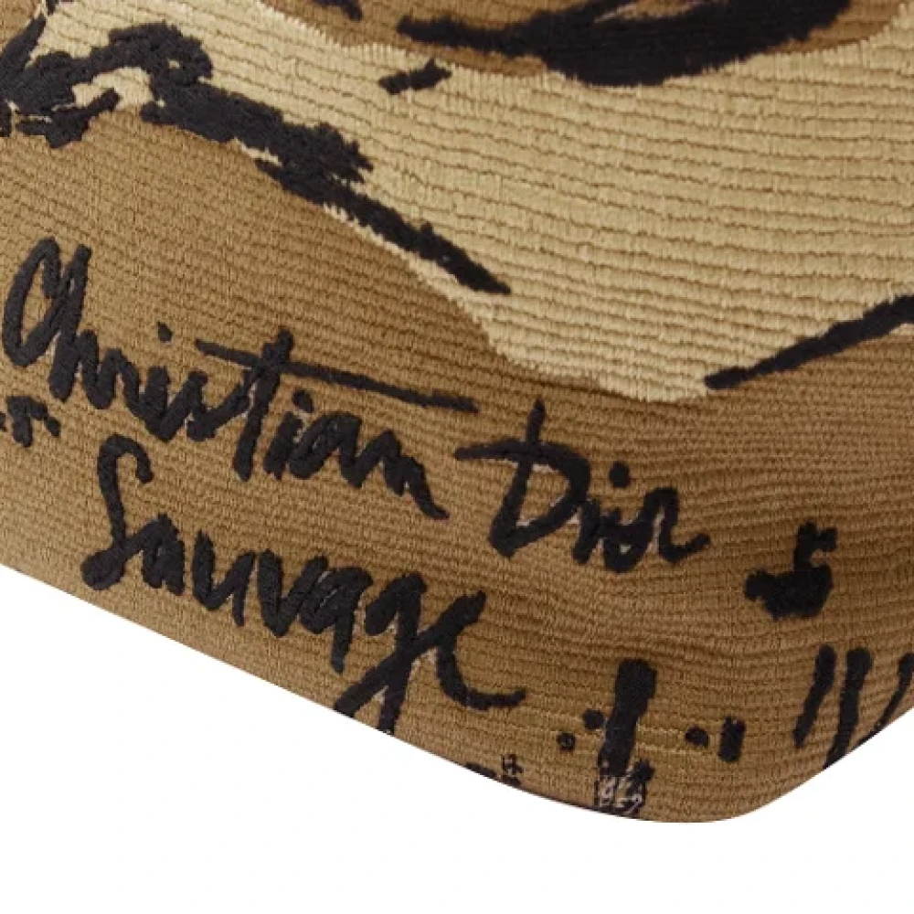 Dior Vintage Pre-owned Cotton totes Brown Dames