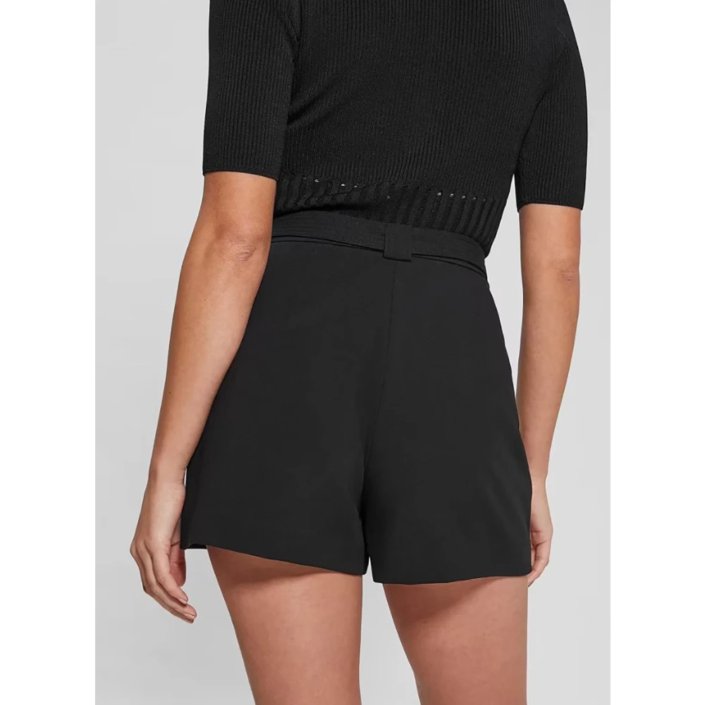 Guess Media Taille Shorts Black Dames