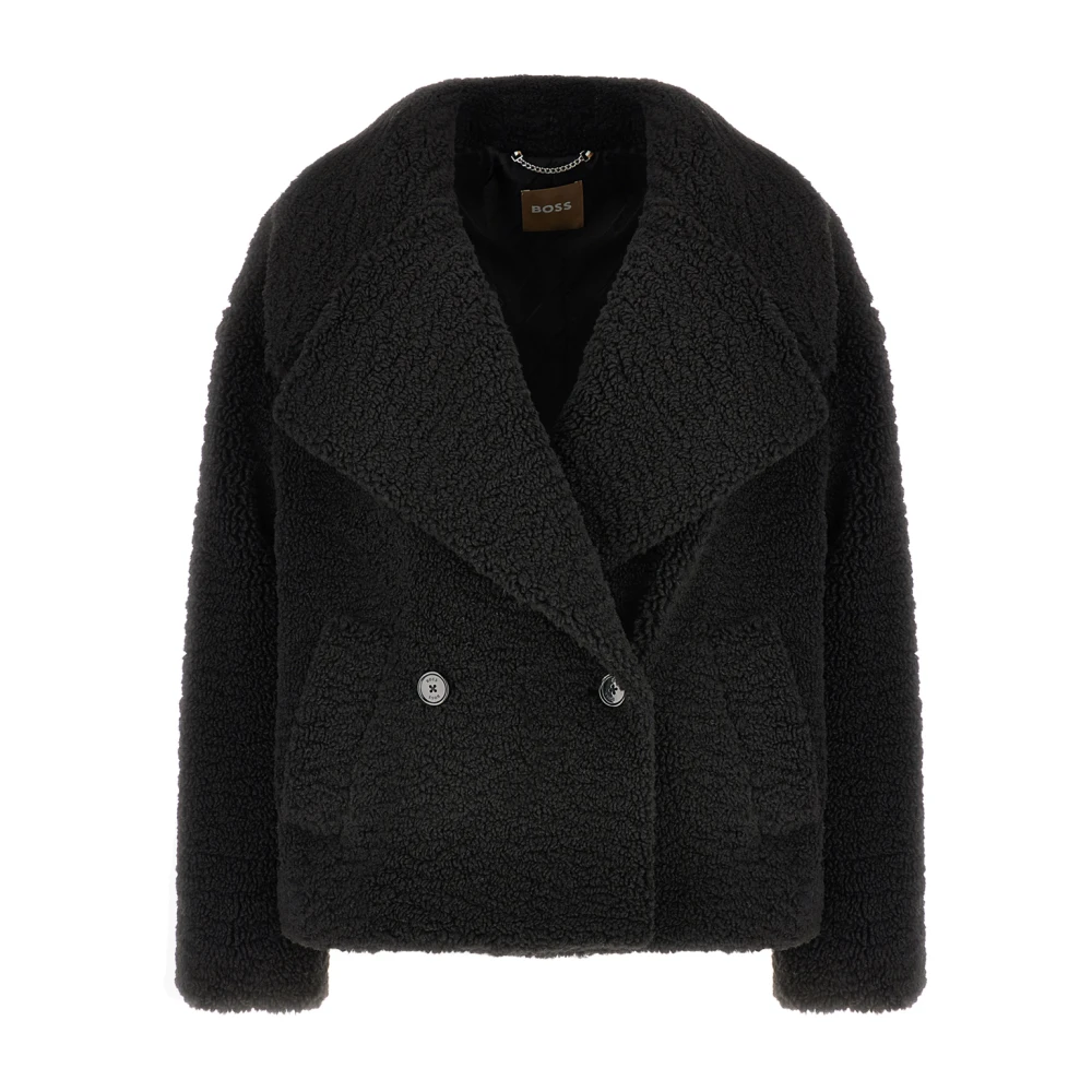 Jackets > Faux Fur & Shearling Jackets - - Hugo Boss - Modalova