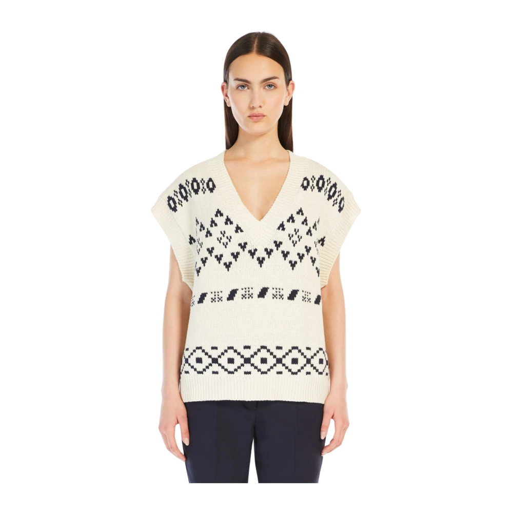 Max Mara Weekend Todi Sweaters voor Weekendstijl Beige Dames