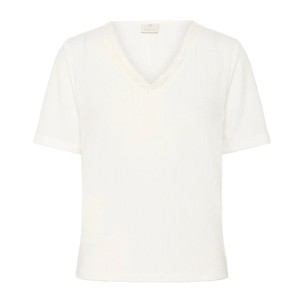 Kaffe - Tops > T-Shirts - White - Kaffe - Modalova