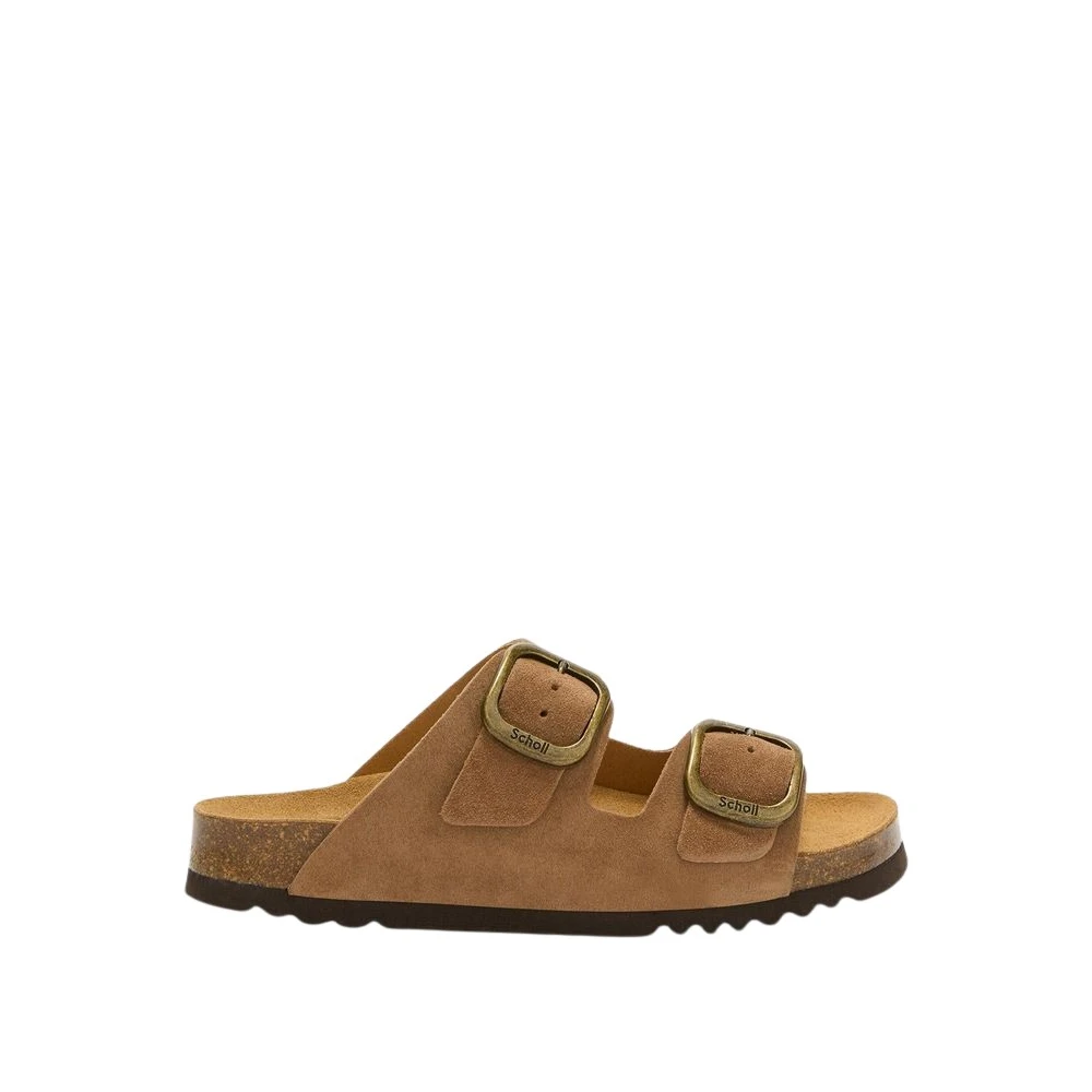 Scholl Noelle Slider - Female - Sliders - Brown - 3 Uk - Shoes