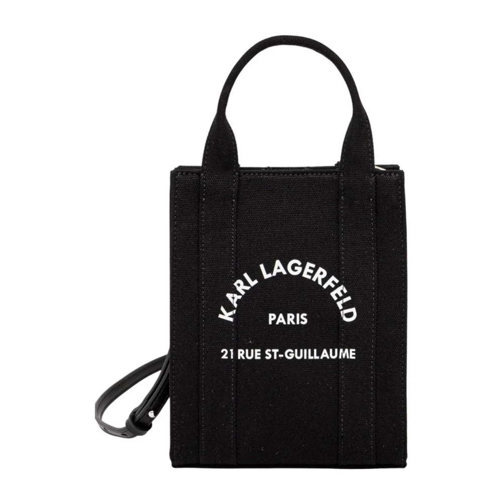 Karl Lagerfeld Women's Black Shopping Woman - Shoulder Bags - One Size - Bags