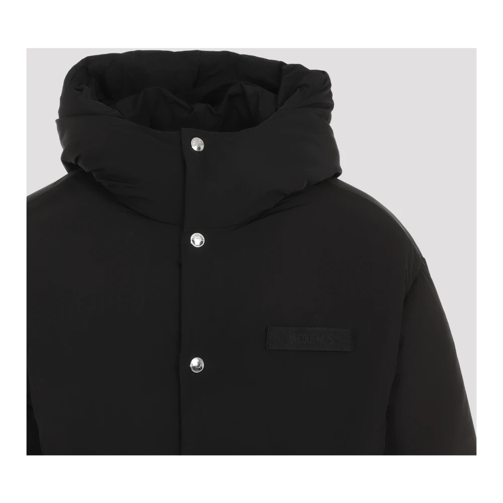 Jacquemus Zwarte Pufferjas Black Heren