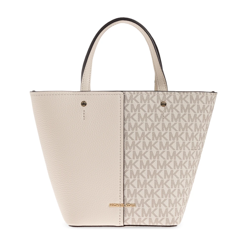 Michael Kors Women's Beige Handbag Flora Small - Handbags - One Size - Bags
