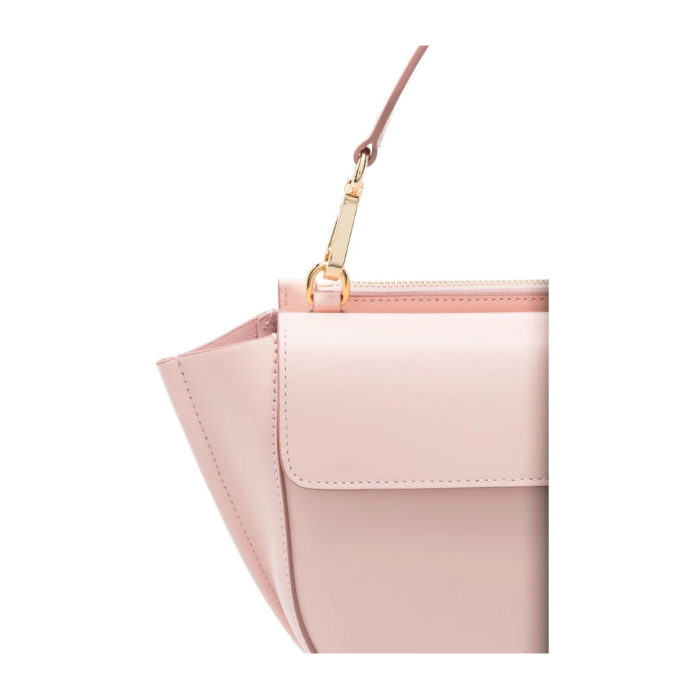 Wandler Roze Foldover Tas met Afneembare Band Pink Dames
