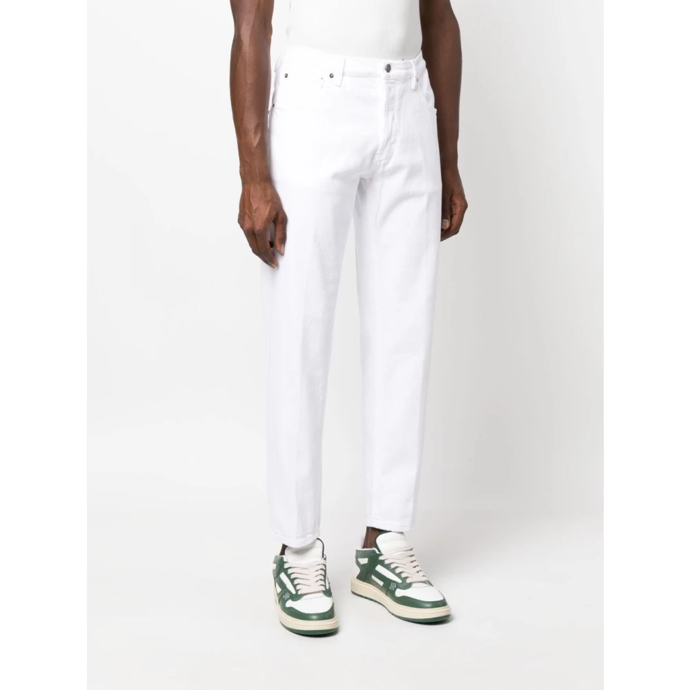 Dondup Witte Stijlvolle Broek White Heren