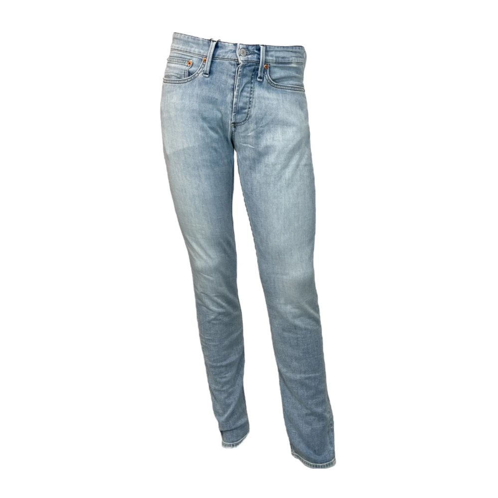 Denham Slim Fit Light Blue Jeans Blue Heren