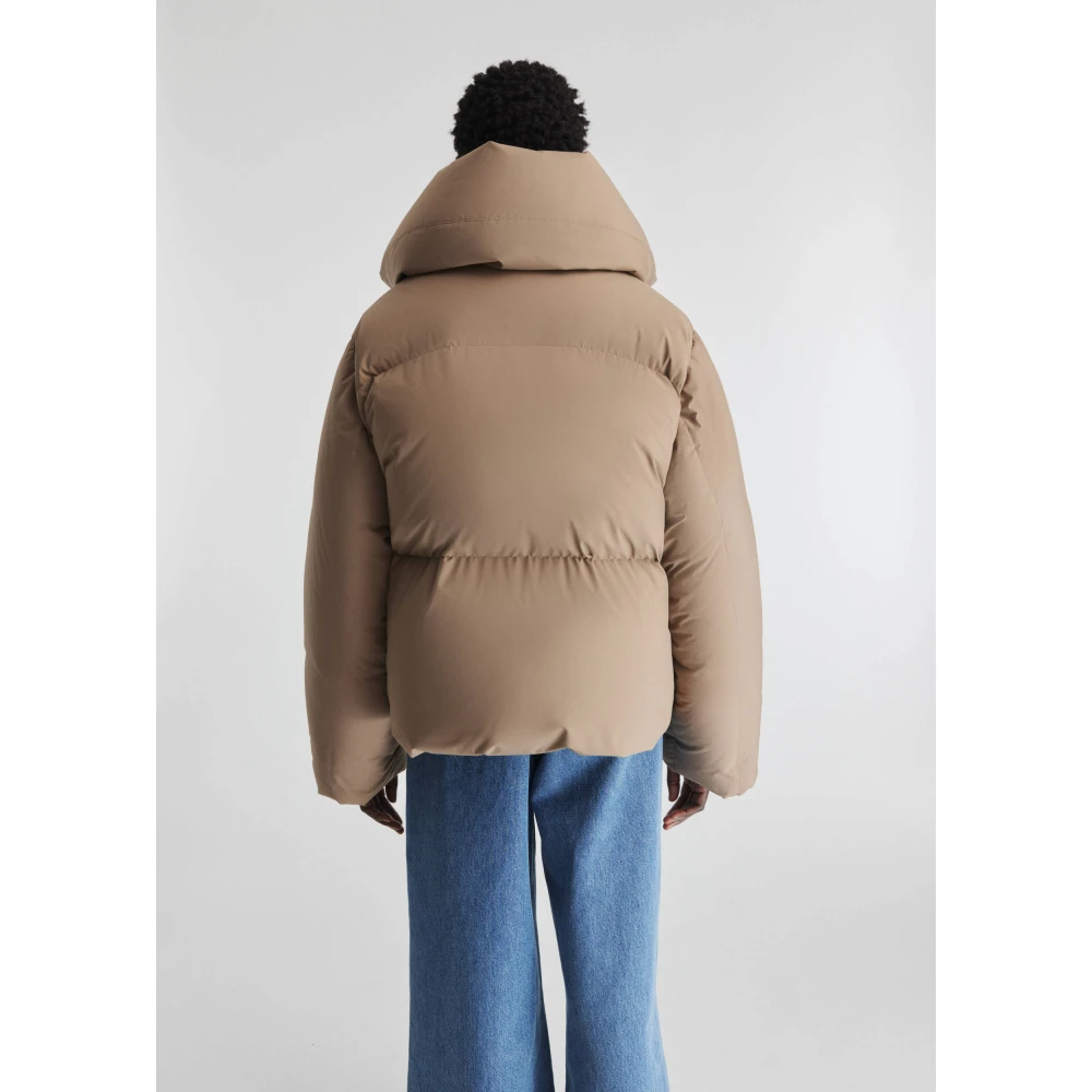 Axel Arigato Mist Puffer Jacket Brown Dames