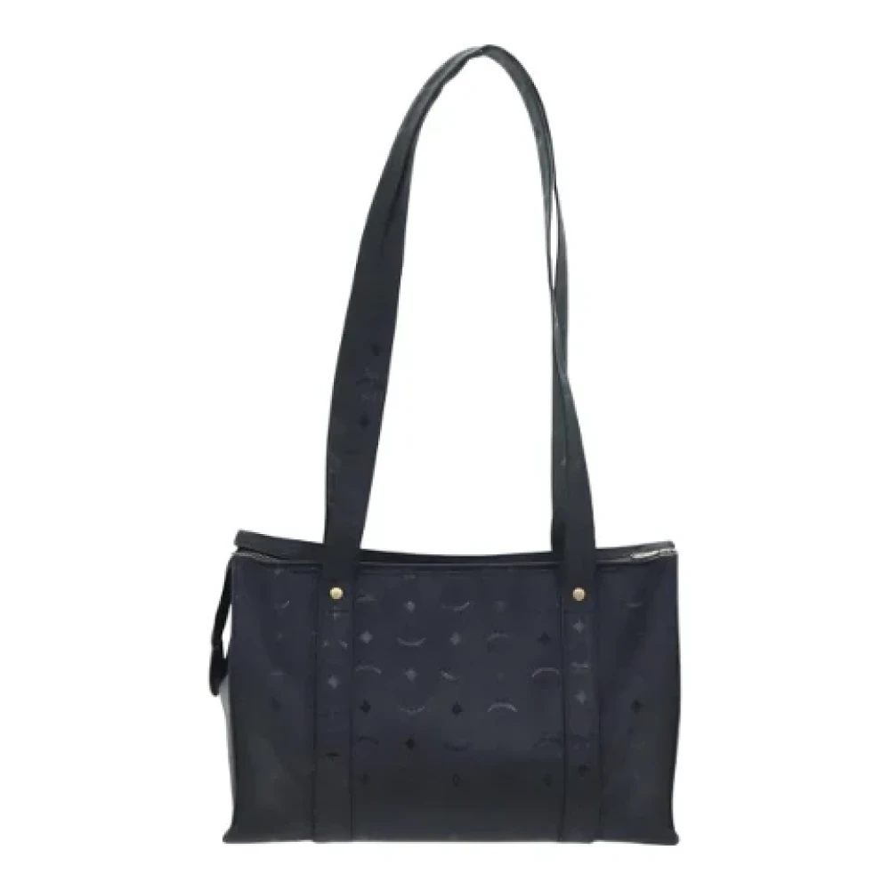 MCM Pre-owned Leather shoulder-bags Black Dames
