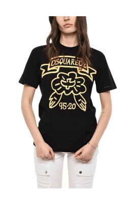 t-shirt-noir-floral