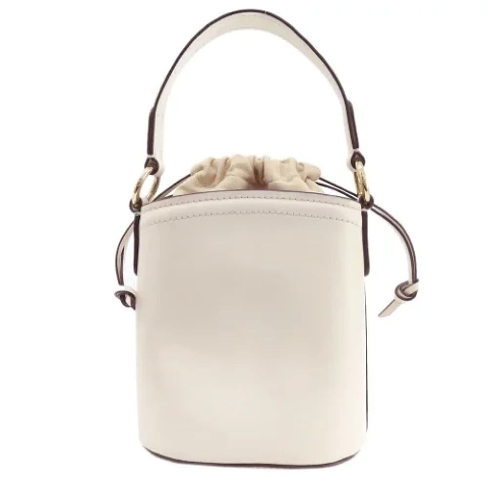 Michael Kors Pre-owned Leather shoulder-bags White Dames