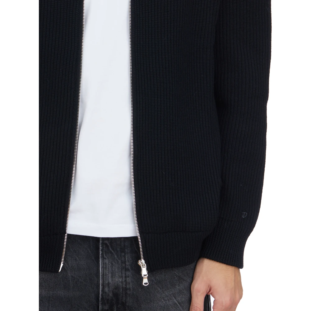 Seven Gauge Engelse Kust Zip Trui Black Heren