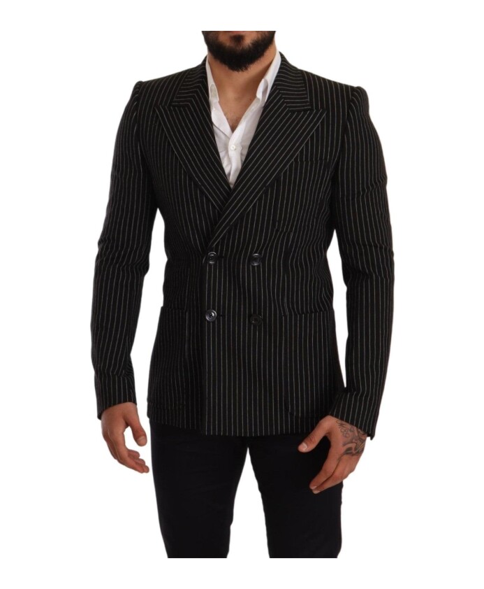blazer-a-rayures-avec-revers-pointus