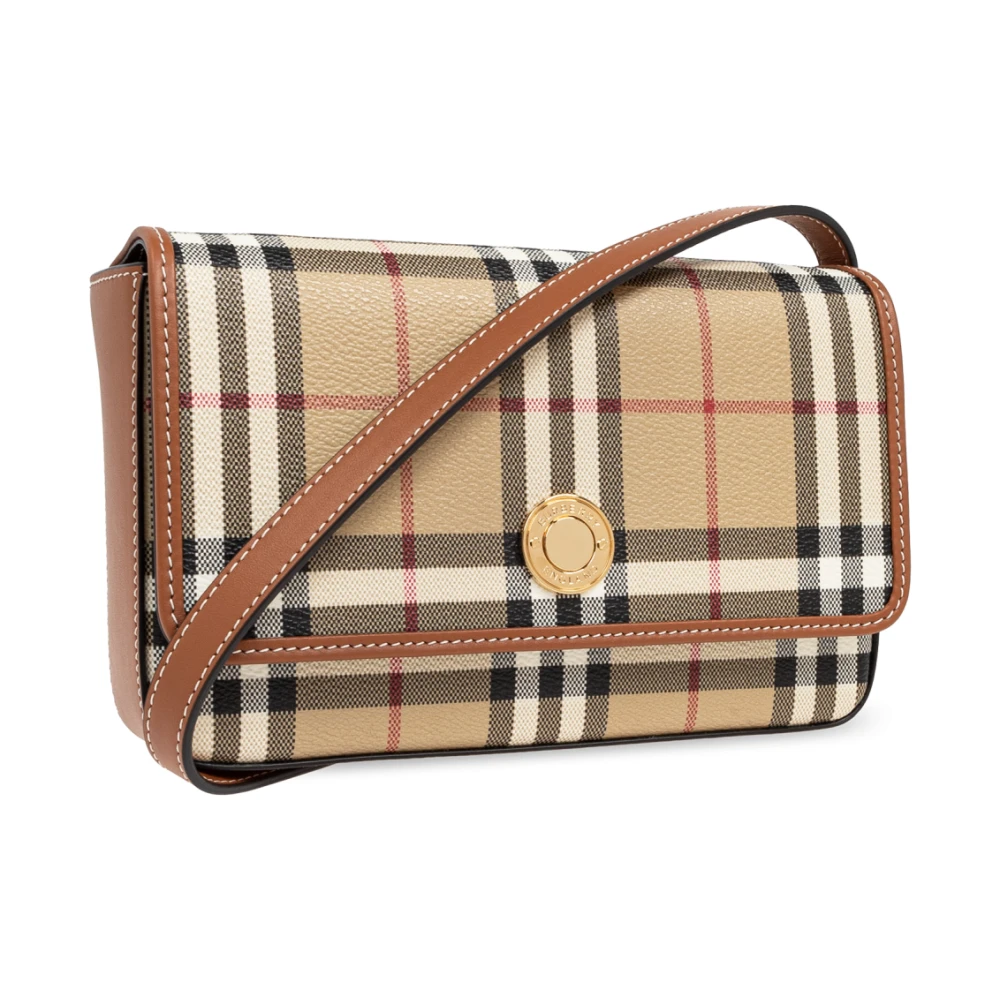 Burberry Hampshire Schoudertas Beige Dames