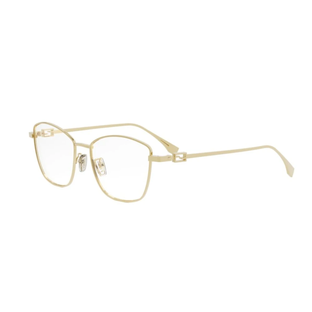 Fendi Stijlvolle UV-bescher de zonnebril Yellow Unisex
