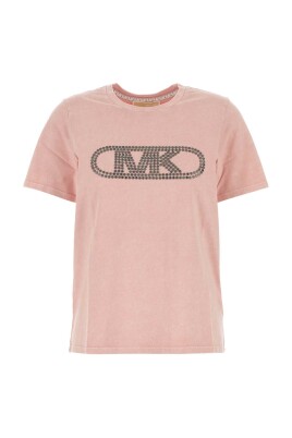 t-shirt-en-coton-rose