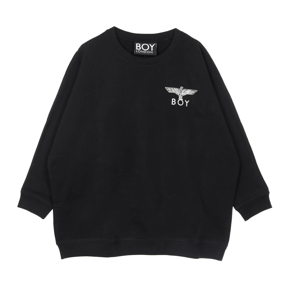 BOY London Vintage Eagle Crewneck Sweatshirt in het zwart Black Dames