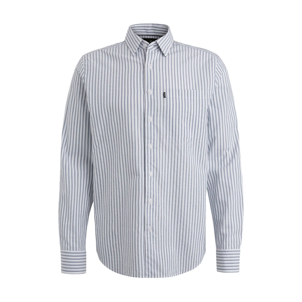 Vanguard Gestreept overhemd lange mouw Blue Heren
