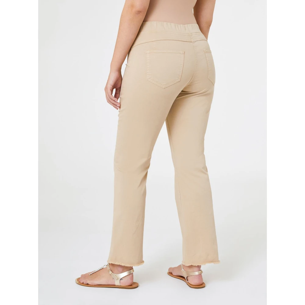Elena Mirò Stijlvolle Broek Beige Dames