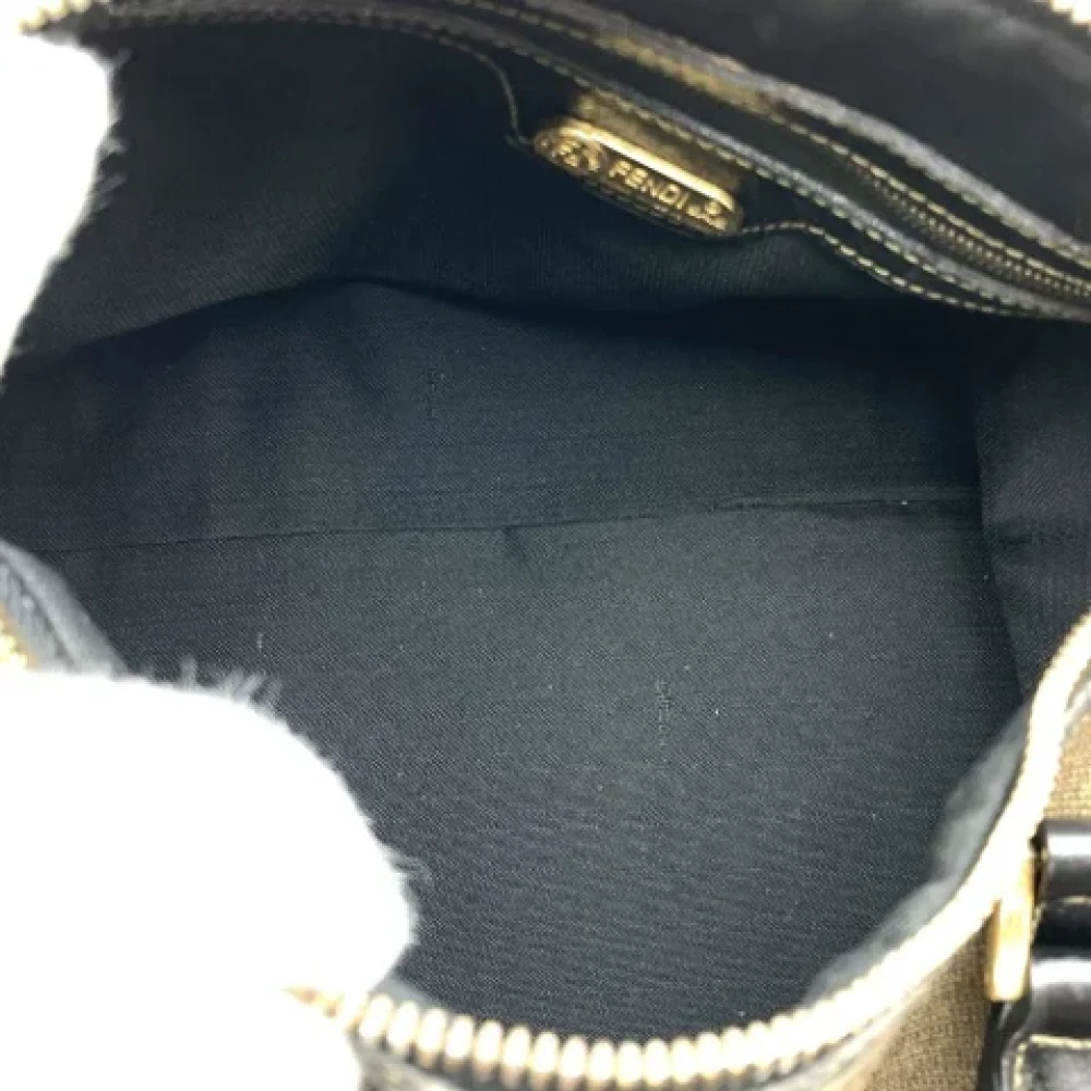Fendi Vintage Pre-owned Leather fendi-bags Brown Dames