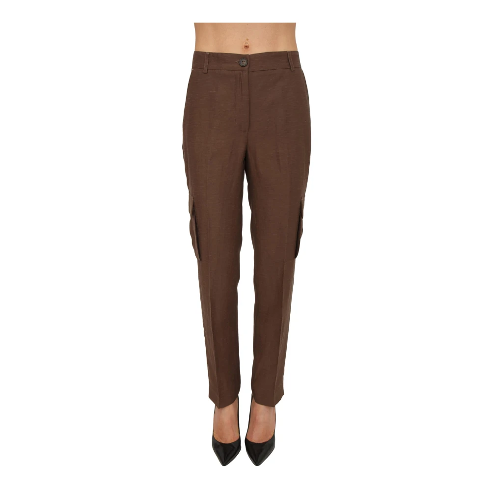 Blugirl Donna Marrone Pantaloni, 2XS, New,