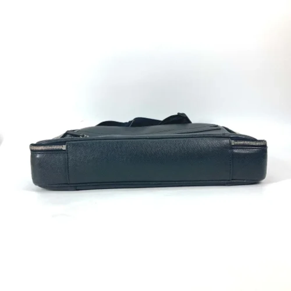 Louis Vuitton Vintage Pre-owned Leather handbags Black Heren