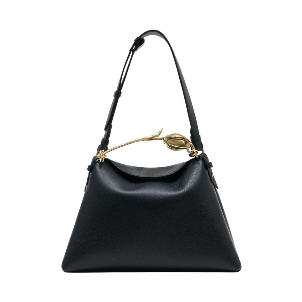 Erdem Black Shoulder Bags, Female, One Size, Large Bloom Bag