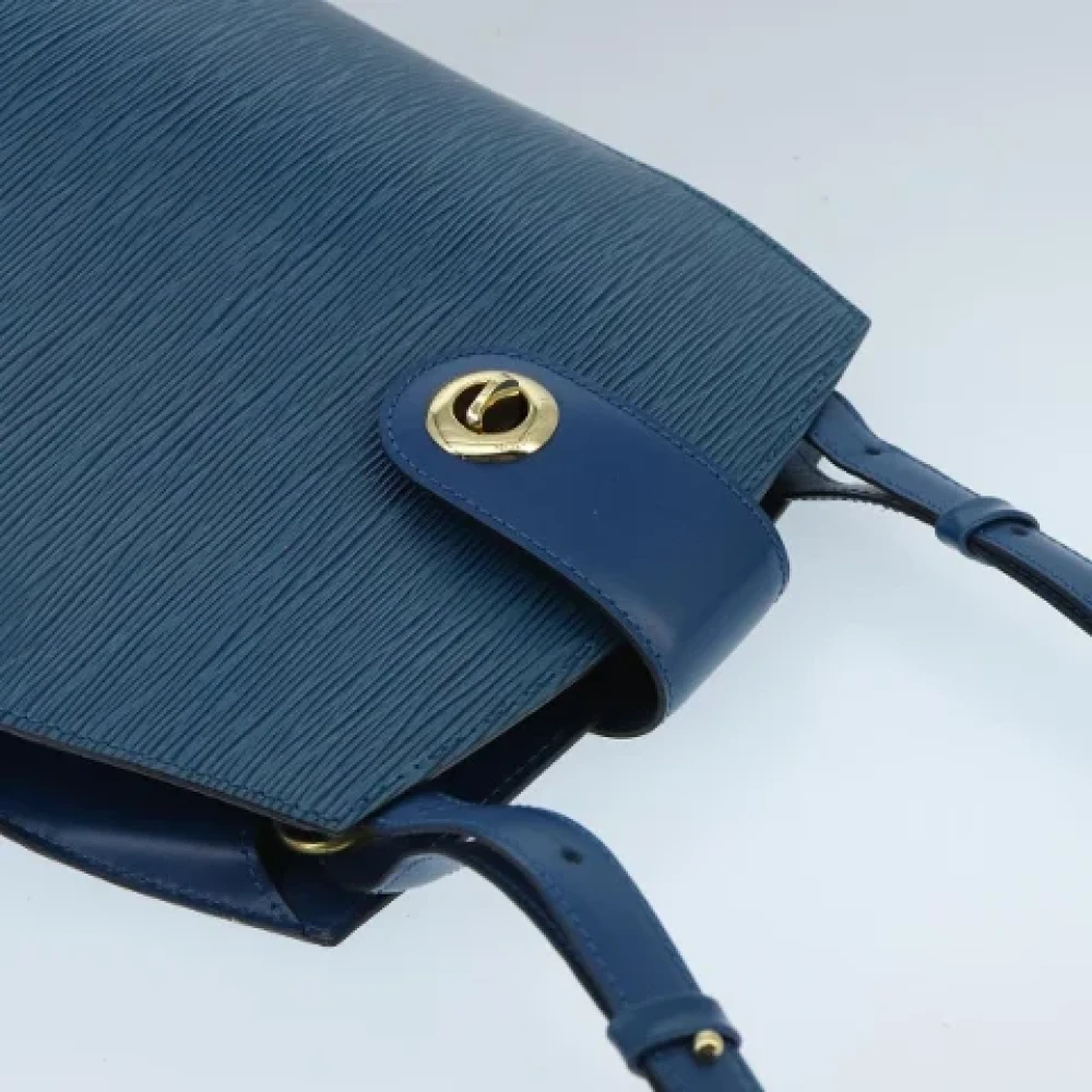 Louis Vuitton Vintage Pre-owned Leather handbags Blue Dames
