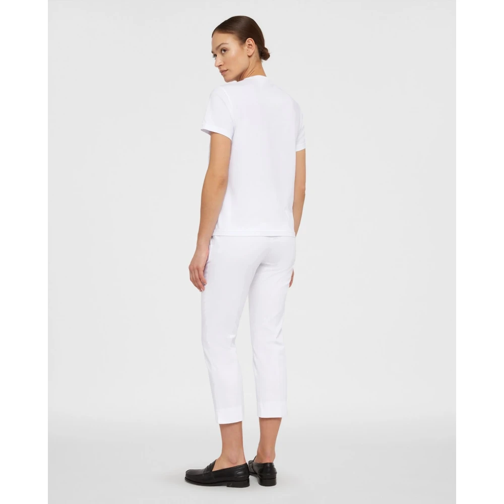 Aspesi Wit Katoenen T-shirt Meno DI PIÙ White Dames