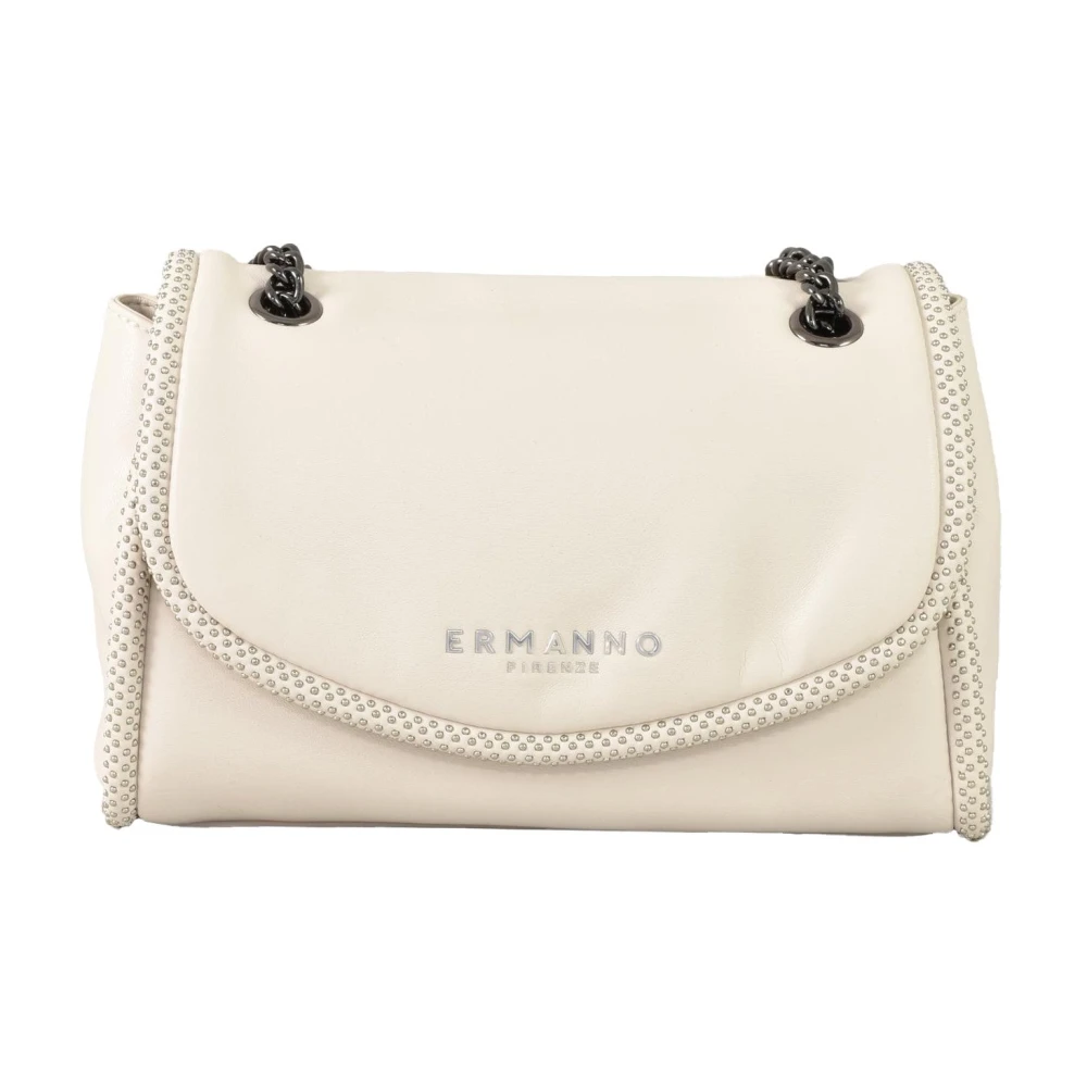 Ermanno Scervino Firenze Tas van Polyurethaan White Dames