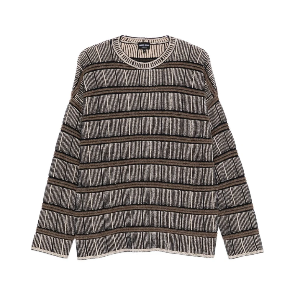 Giorgio Armani Sweaters Knitwear Hombre Multicolor M