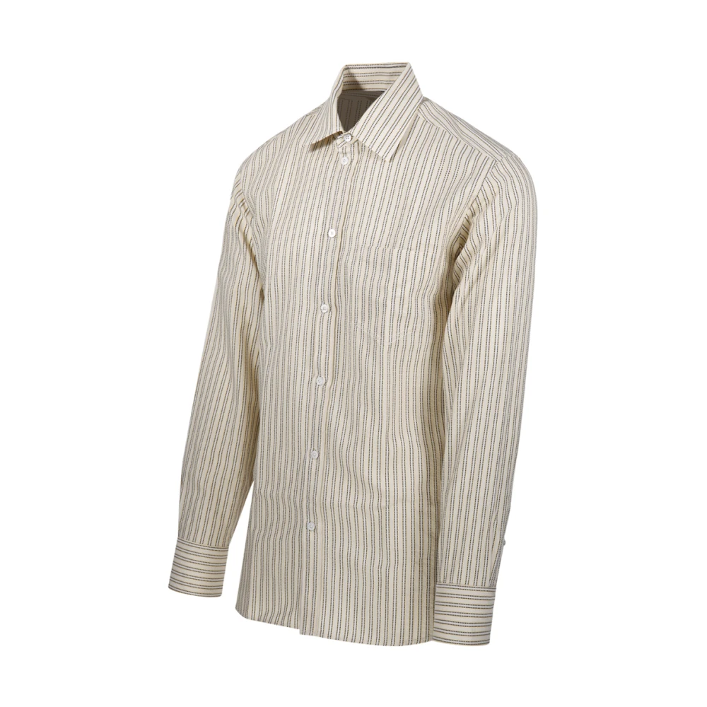 Golden Goose Regular Journey Shirt Beige Heren