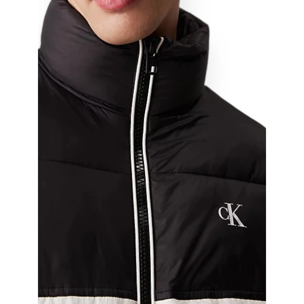 Calvin Klein Pufferjas Non Down Blocking Multicolor Heren
