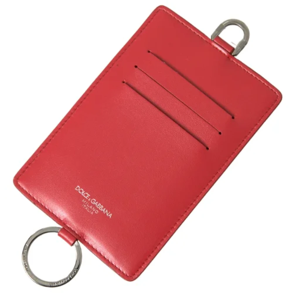 Dolce & Gabbana Pre-owned Canvas wallets Red Dames