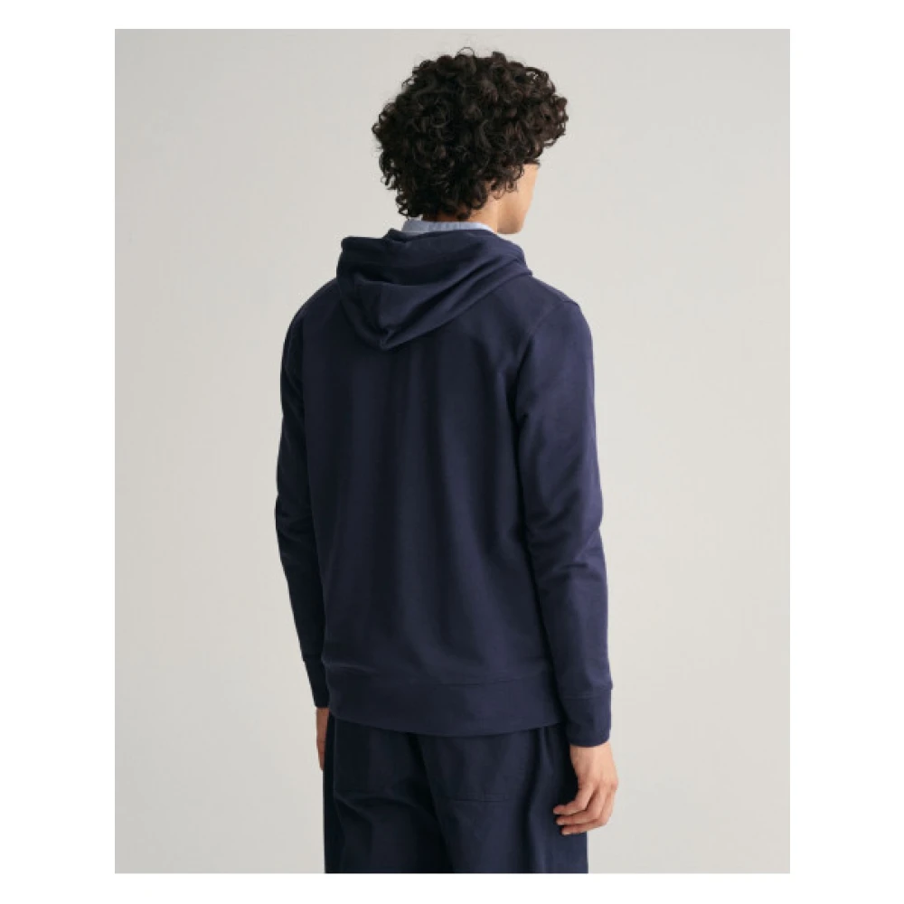 Gant Zip-throughs Blue Heren