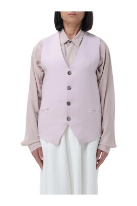 gilet-rose-a-col-en-v