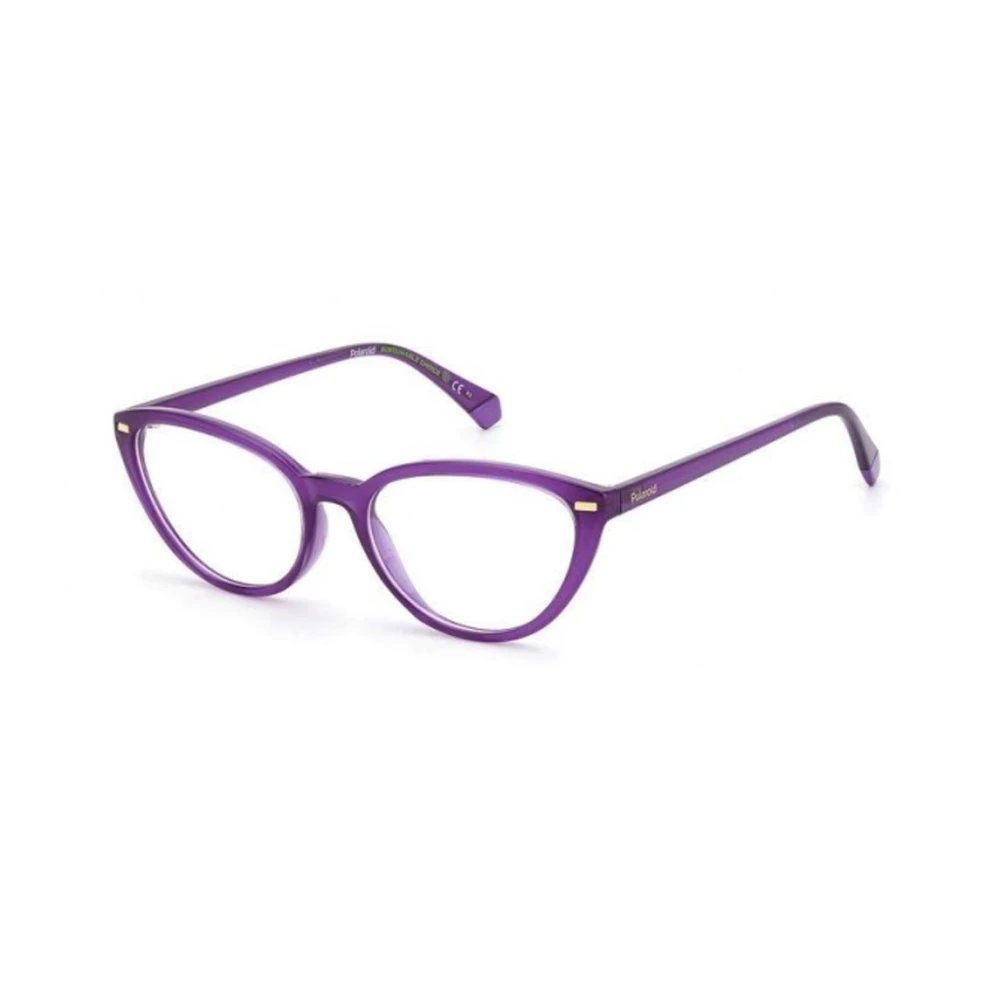 Polaroid Paarse Eco Polyamide Frame Bril Dames Purple Dames