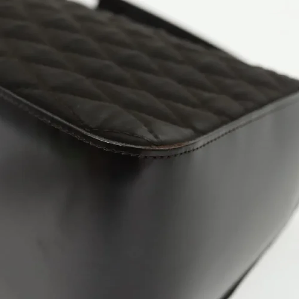 Bally Pre-owned Nylon handbags Brown Dames