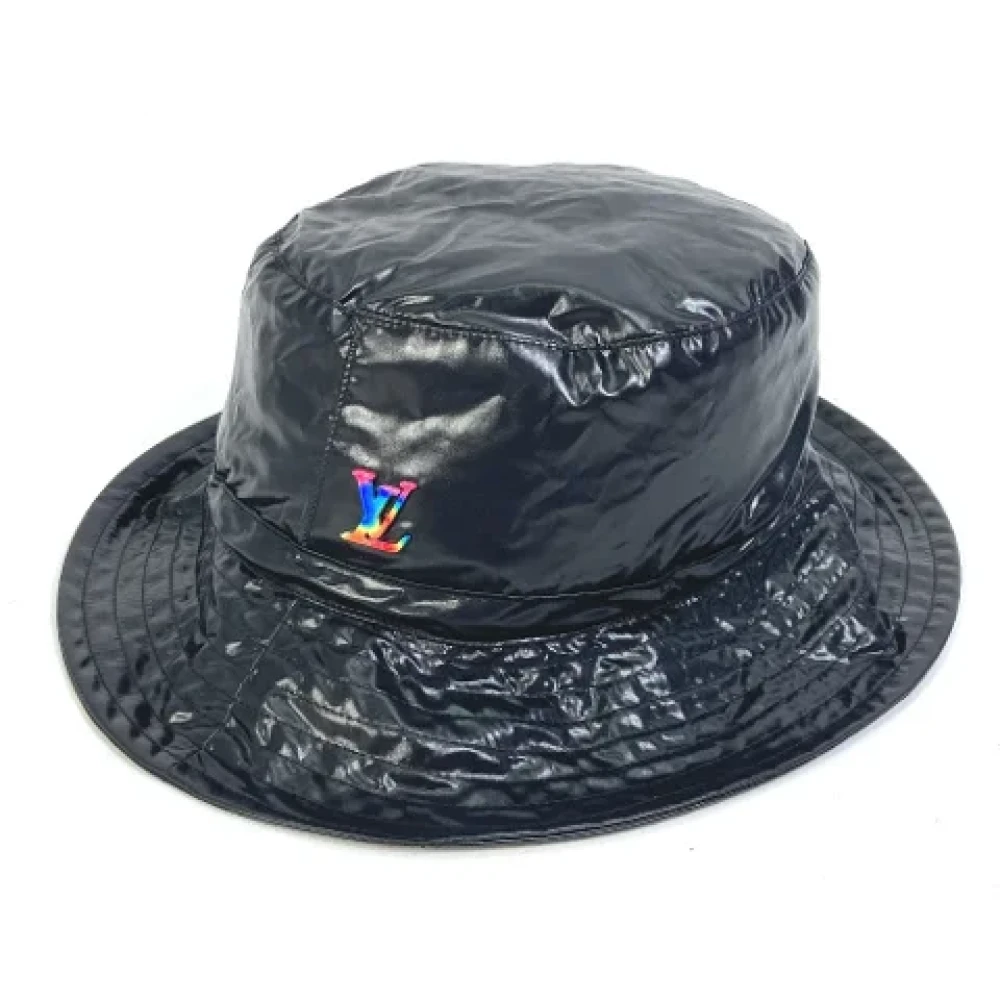 Louis Vuitton Vintage Pre-owned Fabric hats Black Dames