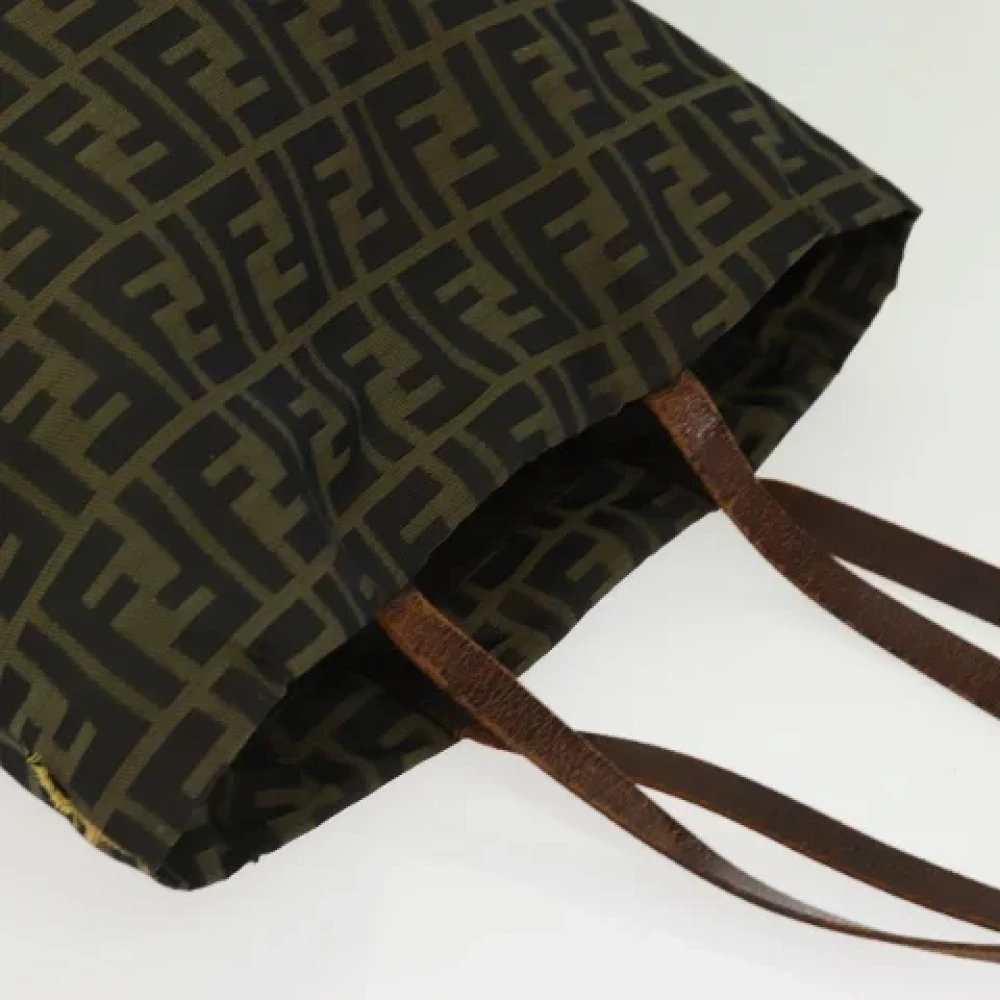 Fendi Vintage Pre-owned Canvas totes Brown Dames