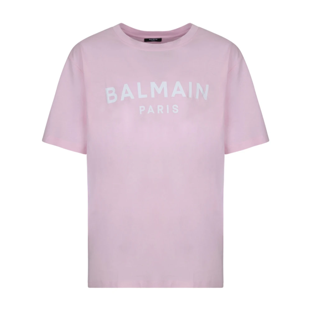 Balmain - Tops > T-Shirts - Pink - Balmain - Modalova