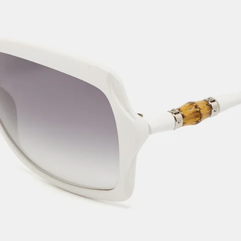 Gucci Vintage Pre-owned Acetate sunglasses White Dames