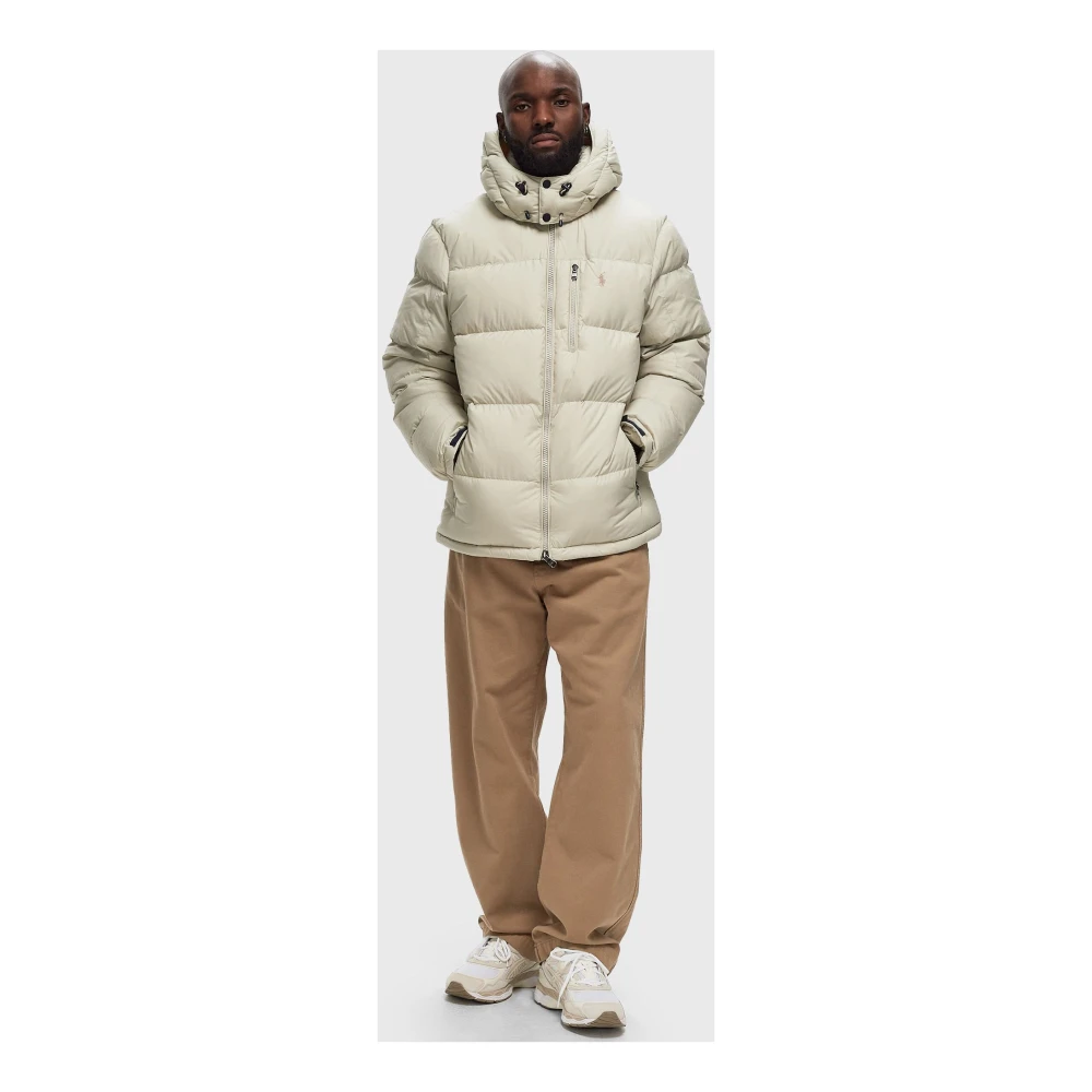 Polo Ralph Lauren Beige Gewatteerde Jas Regular Fit Beige Heren