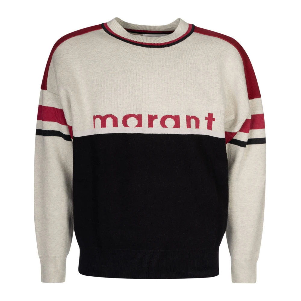 Isabel marant Zwarte Pullover Trui Multicolor Heren