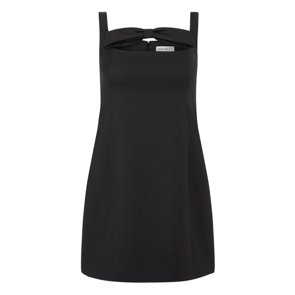 Nina Ricci Mini-Jurk MET Vierkant Black Dames