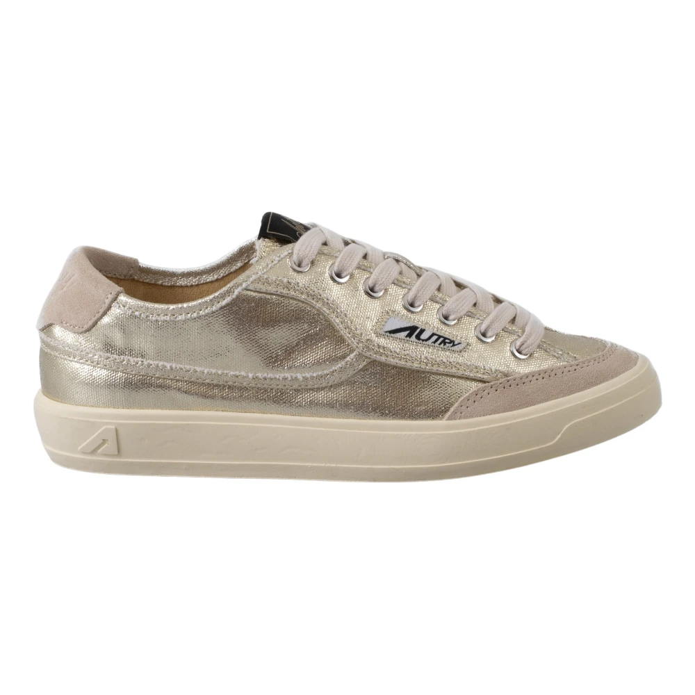 Autry Windscape Low Dames Schoenen Geel